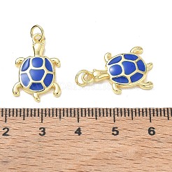 Pendentifs d'émail en laiton &nbsp;KK-CBA6305-09G