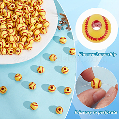 4 комплект акриловых бусин&nbsp;WOOD-HY0001-23