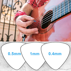 Пластиковый гитарный медиатор&nbsp;AJEW-GF0005-83