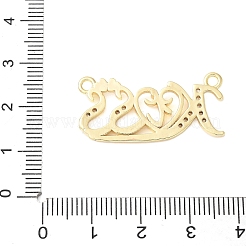 Латунные микропрозрачные кубические циркониевые соединения&nbsp;KK-D357-03B-G