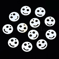 Подвески из натуральных пресноводных ракушек SHEL-N026-148