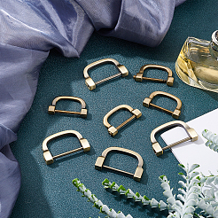 8 шт. 2 стильных D-образных колец из сплава FIND-WR0003-22AB