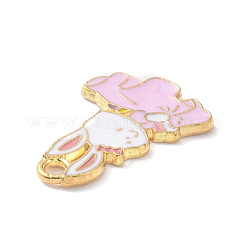 Подвески из эмали и сплава ENAM-E007-01KCG-01