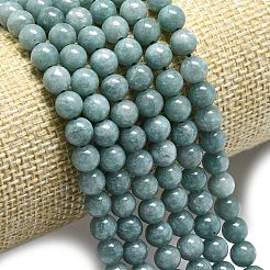 Chapelets de perles en jade de malaisie naturelle&nbsp;X-G-L645-A01-4mm-12