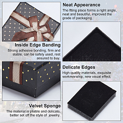 Прямоугольника картонные коробки ювелирных изделий CBOX-PH0001-01