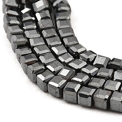 Гальванические нити из синтетических немагнитных гематитовых бусин&nbsp;G-E606-C01-B