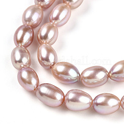 Нити из натурального культивированного пресноводного жемчуга PEAR-N012-AA-03