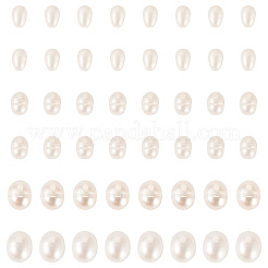 75 шт. 4 вида бусин из натурального культивированного пресноводного жемчуга PEAR-TA0001-21