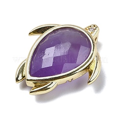 Подвески из натурального аметиста &nbsp;G-U019-02G-07