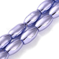 Гальванические нити из синтетических немагнитных гематитовых бусин G-C248-J01-6x12mm