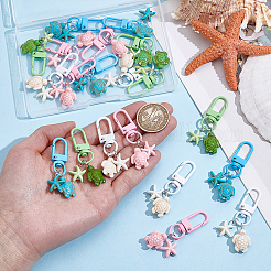 20 pendentif décoratif en turquoise synthétique&nbsp;HJEW-PH02441