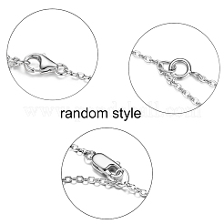 Collier avec pendentif girafe en argent sterling plaqué rhodium au design mignon&nbsp;JN239A