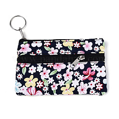 Кошельки из хлопковой ткани с цветочным узором&nbsp;AJEW-N003-05