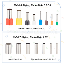 2 набор из 2-х видов пластиковых и нержавеющих круглых керамических резцов DIY-UN0004-35