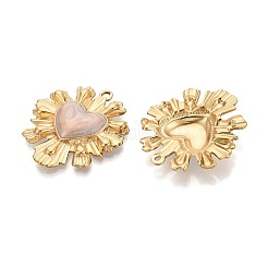 Подвески из нержавеющей стали 304 и эмали&nbsp;STAS-T068-102B-G