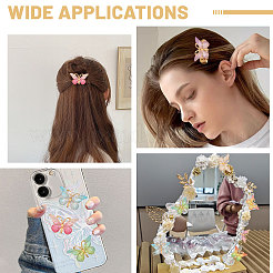 60шт 10 цвета подвески из смолы&nbsp;RESI-CA0001-81