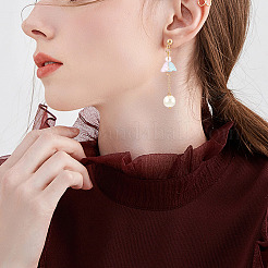 80шт 8 цвета прозрачные окрашенные распылением стеклянные бусины&nbsp;GLAA-BT0001-02