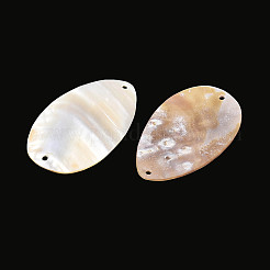 Подвески из натуральной пресноводной раковины SHEL-T020-38