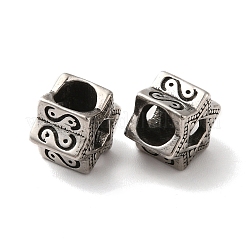 Европейские бусины из нержавеющей стали 304 STAS-A080-32AS