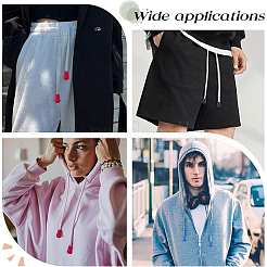 100 шт. 10-х цветный пластиковый съемный колокольчик-стопор для шнура&nbsp;KY-GF0001-43