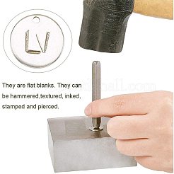 Подвески-бирки из штампованной нержавеющей стали 304&nbsp;STAS-PH0004-12P