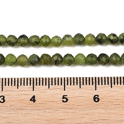 Natürliche kanadische Jade Perlen Stränge&nbsp;G-C281-A01-4mm