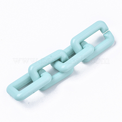 Opake Acryl Verknüpfung Ringe&nbsp;LS-SACR-R248-03C