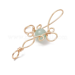 Подвески из натуральной лазурита/зеленого авантюрина/аметиста/тигрового глаза/сердолика PALLOY-JF03049