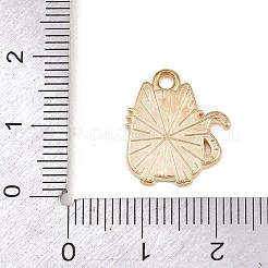 Подвески из сплава с эмалью ко дню святого валентина&nbsp;ENAM-I084-01KCG-03