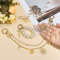 5 шт. 4 стиля подвески-банта из сплава&nbsp;HJEW-OC0001-46