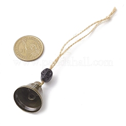 Ferro campana decorazioni pendenti&nbsp;HJEW-JM02175