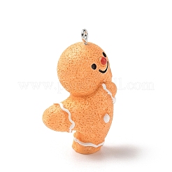 Подвески из непрозрачной смолы на рождественскую тематику&nbsp;LS-RESI-I336-01P-05