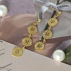 Ohrstecker mit Blumenmotiv aus einer Legierung für Damen&nbsp;WGBA756-01