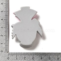 Cabochons décodés en résine opaque&nbsp;RESI-G094-01B