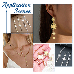 70 шт. 2-х стилевых латунных соединителей Sun Link&nbsp;KK-WR0001-80