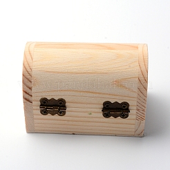 Scatola di copertura a fogli mobili in legno&nbsp;CON-WH0079-84