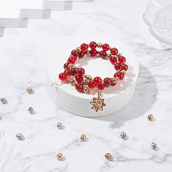 Сплавочные овальные бусины тибетского стиля &nbsp;PALLOY-PH0001-13