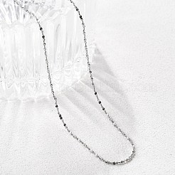 Не тускнеющие цепочки из нержавеющей стали 304 NJEW-F248-06A-P