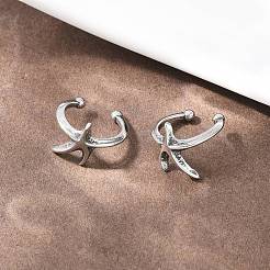 Серьги-звезды из нержавеющей стали 316&nbsp;AJEW-C044-11AS