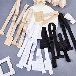 6 комплект 6 стиля нейлон женский бюстгальтер с низкой спинкой конвертер DIY-FH0006-51