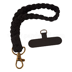 Плетеные хлопковые ремешки для мобильных телефонов&nbsp;AJEW-TAC0030-030B