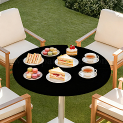 1 runde Tischdecke aus Polyester&nbsp;AJEW-CN0001-61
