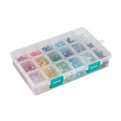 Гальванические стеклянные бусины&nbsp;EGLA-JP0002-03C-8mm