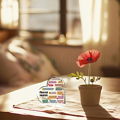 Акриловое украшение&nbsp;DJEW-WH0591-014