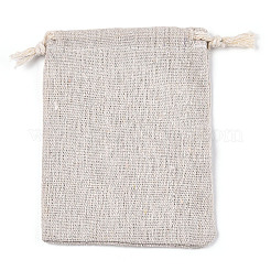 Drawstring мешки хлопка упаковка мешочки ABAG-R011-9x12