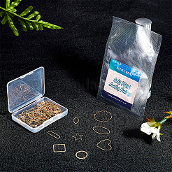 Латунные соединительные колечки KK-BC0005-21G