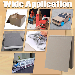 Прямоугольник крафт-бумага ДСП DIY-WH0479-84B