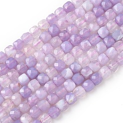 Природный аметист нитей бисера&nbsp;G-K376-D01-01