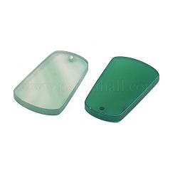 Подвески из натурального зеленого оникса&nbsp;G-G350-04