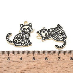 Crâne pendentifs en émail d'alliage&nbsp;AL-CBAD3B4-04G-04